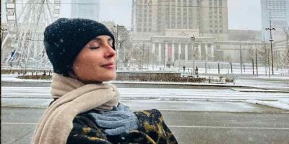 Ayeza Khan Enjoys First Snowfall Of Season Shares Fun Moments With Fans
