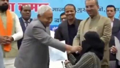 Case Registered Against Bihar Cm Nitish Kumar For Removing Muslim Doctors Veil