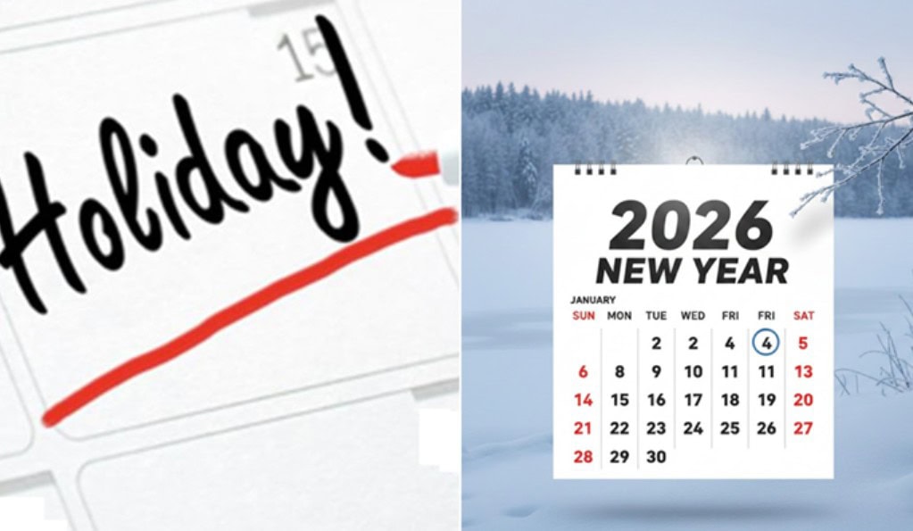 Celebrate New Year with Three Back-to-Back Holidays!