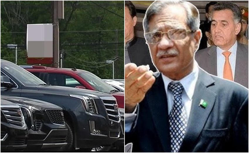 Faiz Hamids Luxury Car Gifts To Ex Cjp Saqib Nisars Son Under Investigation