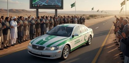 Historic Moment As Pakistan Tests First Driverless Car