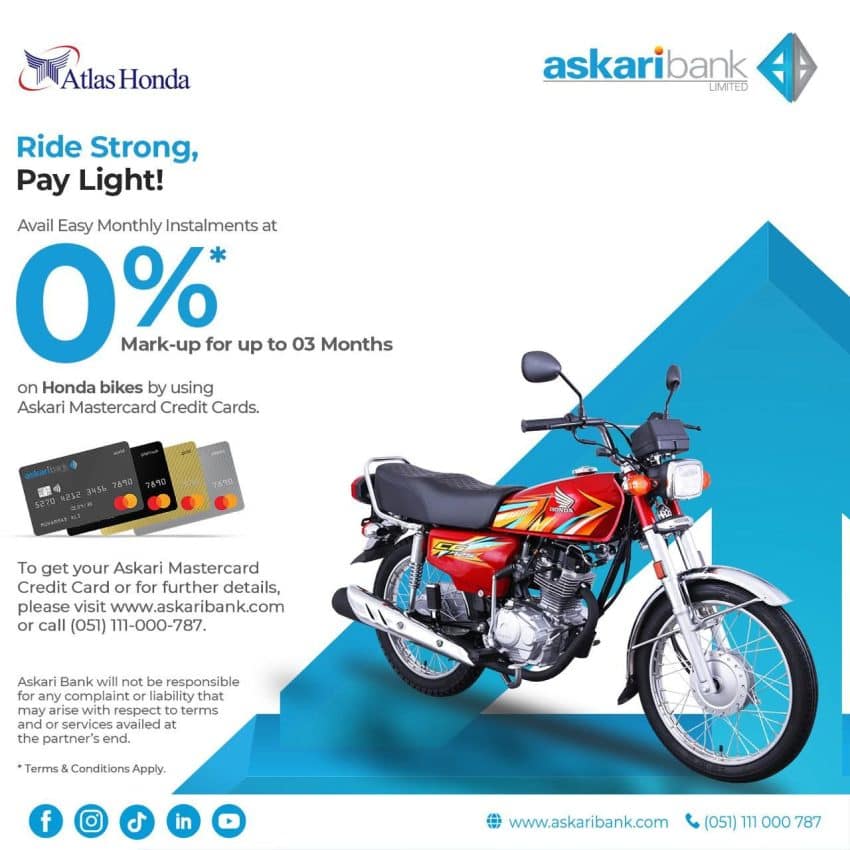 Honda Cd 70 And Cg 125 Zero Markup Installment Plans In Pakistan With New Offer 