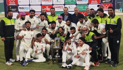 Karachi Blues Win Quaid E Azam Trophy Title With 218 Run Victory Over Sialkot