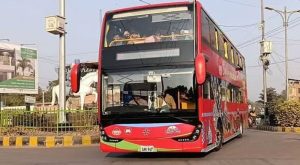 Karachi Gests Double Decker Bus Services Fares Announced