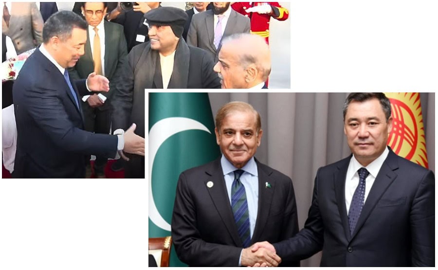 Kyrgyzstan President Zhaparov gets Grand Welcome in Pakistan ahead of Strategic Talks