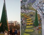 Lahore Liberty Chowk Gets Festive Makeover With Giant Christmas Tree