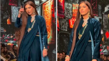 Naeema Butt Faces Social Media Criticism Over Bridal Couture Week Ramp Walk