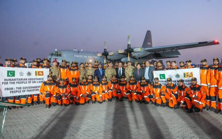 Pakistan Dispatches Special Rescue Team To Cyclone Hit Sri Lanka