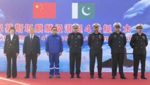 Pakistan Navy Launches Fourth Hangor Class Submarine In China
