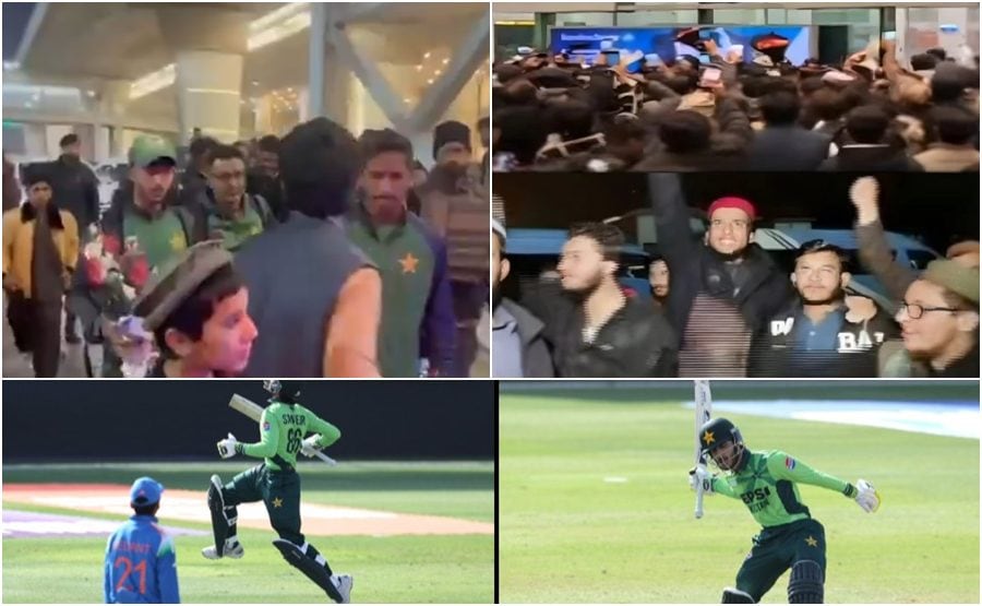 Pakistan Under-19 Cricket Champs return home to Heroic Welcome after outclassing India