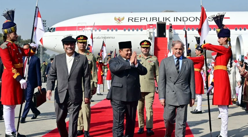 Pakistan welcomes Indonesian President with spectacular Red-Carpet Ceremony, 21-Gun Salute