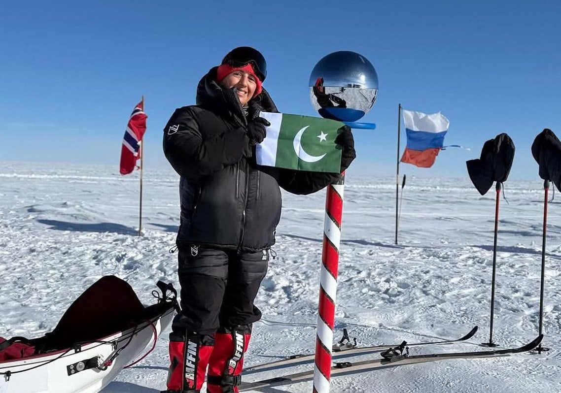 Pakistan’s Samina Baig adds South Pole to her legendary Mountaineering Record