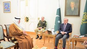Pm Shahbaz Meets Saudi Ambassador Reaffirms Strong Bilateral Ties