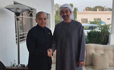 Pm Shehbaz Meets Uae President In Rahim Yar Khan Discusses Stronger Ties