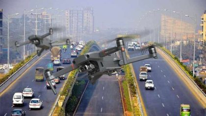 Punjab Traffic Police Deploys Drones For Strict Law Enforcement