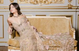 Qauid E Azams Descendant Ella Wadia Dazzles At Paris Fashion Event