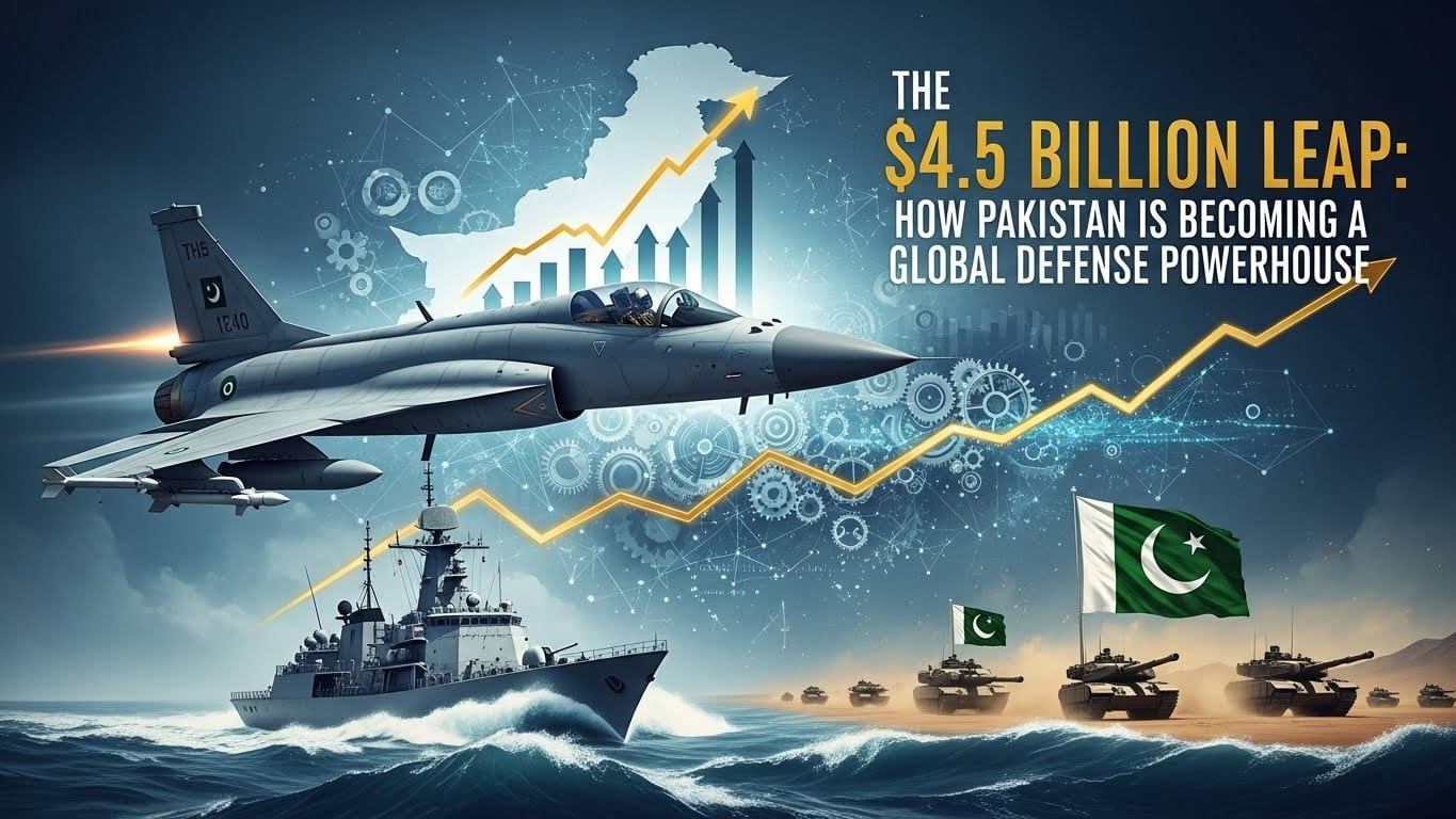The $4.5 Billion Leap: How Pakistan is Becoming a Global Defense Powerhouse