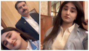 Tiktok Star Aila Maliks Video With Kp Governor Kundi Goes Viral