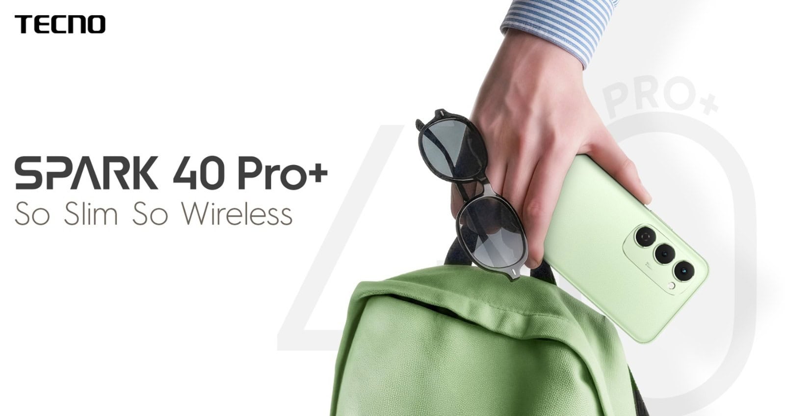 Simplification Phone Upgrade Life with TECNO SPARK 40 Pro+: Ultra-Slim Smartphone with AI ...