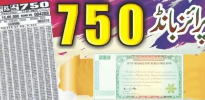 750 Prize Bond 15 January 2026 Full Winners List
