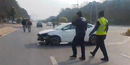 Car Of Chief Justice Afridis Son Involved In Minor Accident In Islamabad