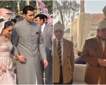First Look From Junaid Safdar And Shanzeh Ali Rohales Walima Ceremony