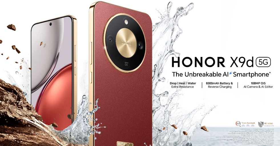 HONOR X9d set to shake Pakistani Market with 8300mAh Battery, top AI Features