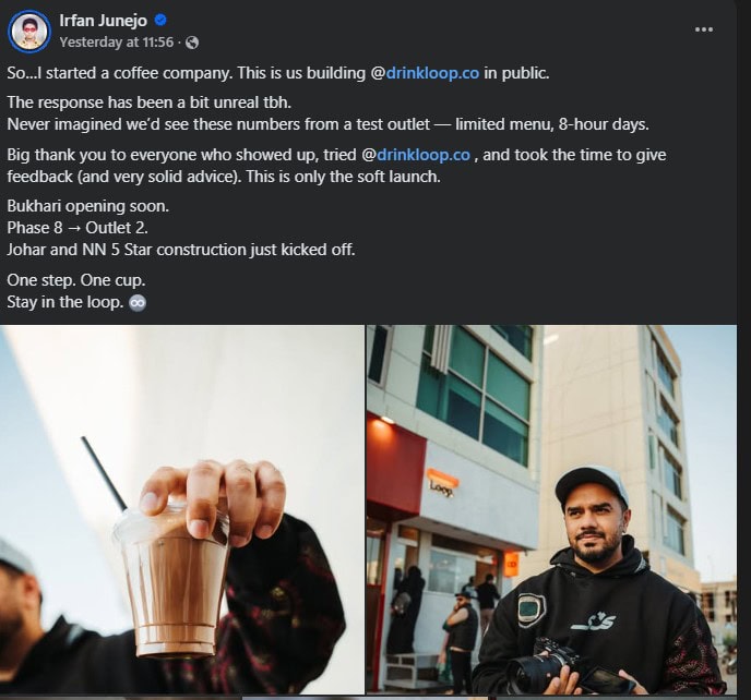 Irfan Junejos Loop All You Need To Know About Viral Coffee Everyones Lining Up For