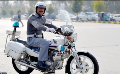 Lahore Traffic Police Get New Navy Blue Uniform Electric Patrolling Vehicles
