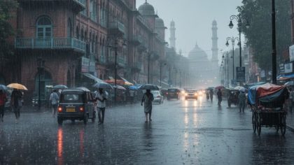 Lahore Weather Alert Punjab Capital Braces For Rain Gusty Winds