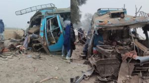 Lakki Marwat Bus Blast Kills One Several Injured