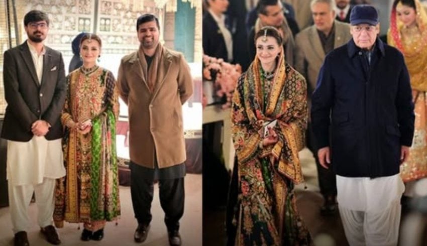Marriyum Aurangzebs Dramatic Transformation Goes Viral At Junaid Safdars Wedding 