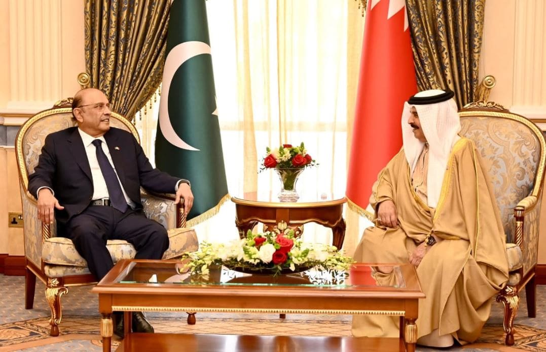 Pakistan, Bahrain move to deepen ties as President Zardari holds high-stakes talks in Manama