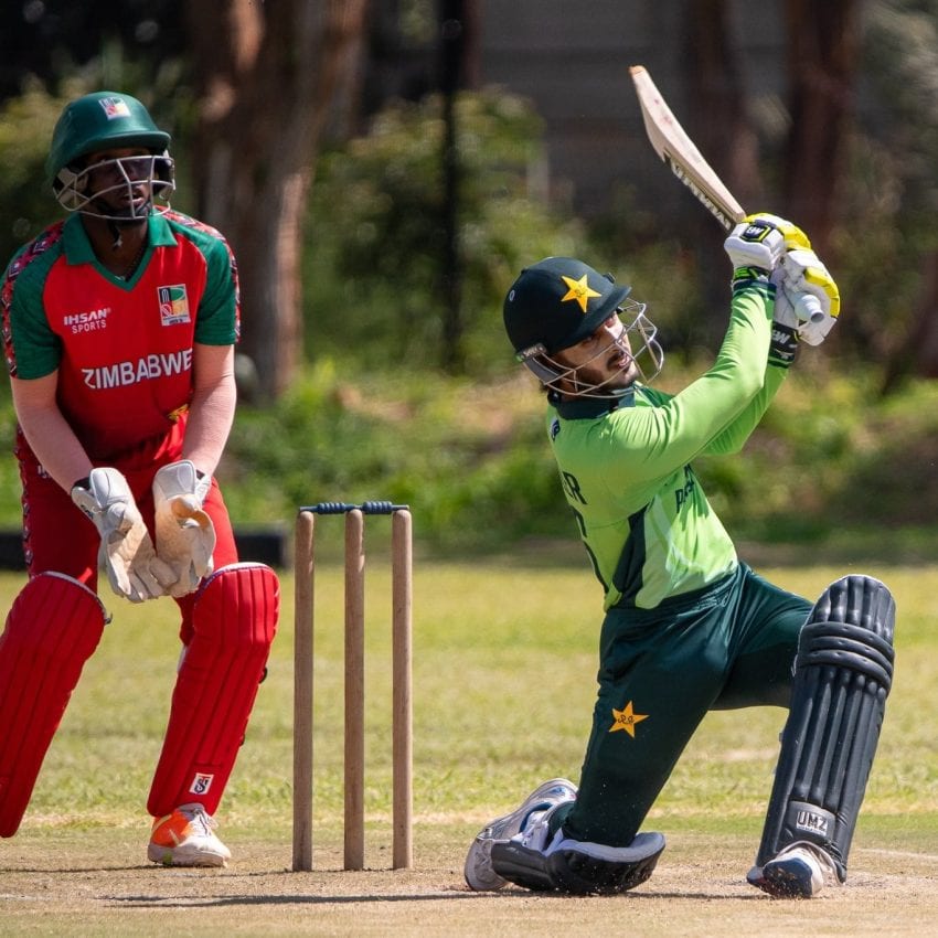 Pakistan Clinch Under 19 Tri Series Title With Nine Wicket Win Over Zimbabwe