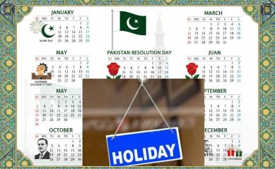 Pakistan Public Holidays 2026