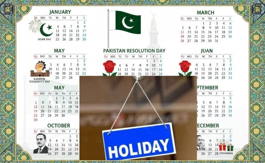 Pakistan Public Holidays 2026