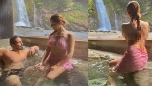 Rubina Dilaik Turns Up Heat In Baby Pink Bikini During Japan Vacation