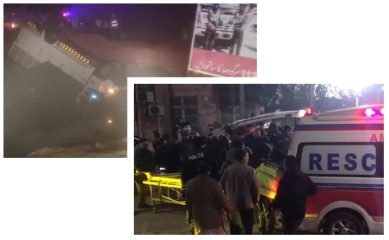 Sargodha Tragedy Truck Falls Into Dry Canal Amid Thick Fog