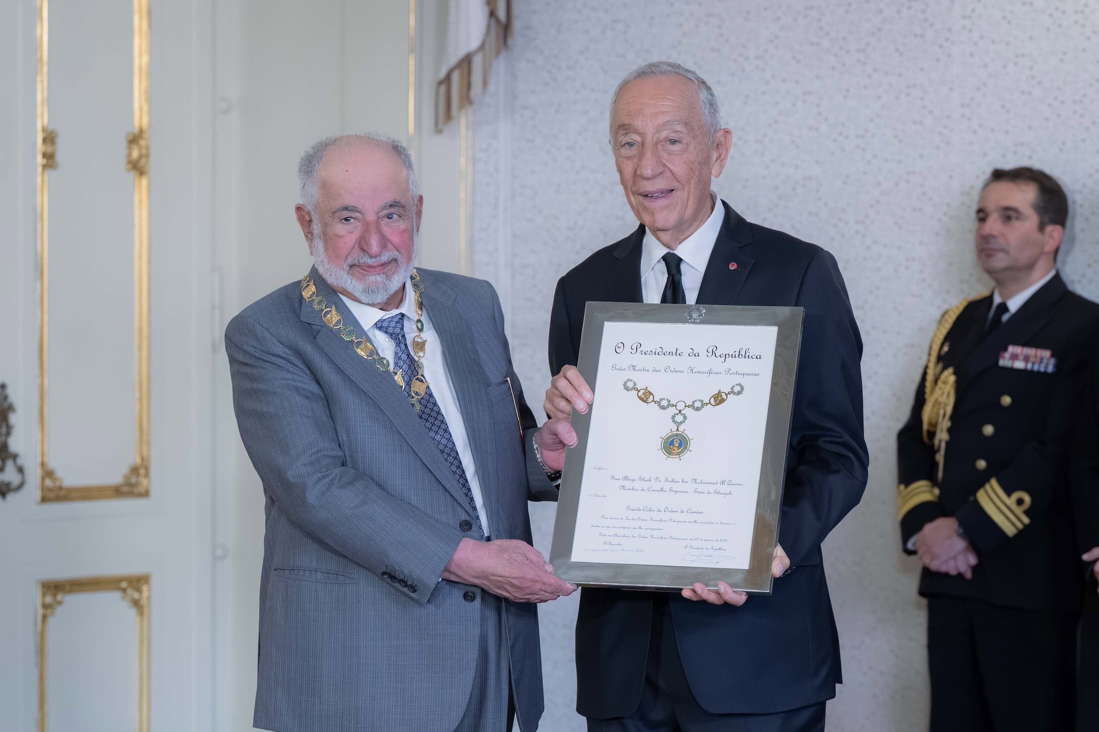Sharjah Ruler Awarded Portugal’s Highest Cultural Honour