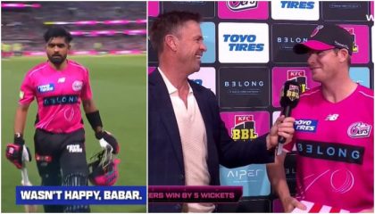 Steve Smith Explains Why He Denied Babar Azam A Single During Big Bash League