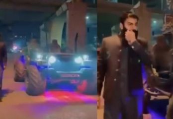 Tiktoker Arrested In Rawalpindi For Dangerous Murree Road Stunt With Moving Jeep
