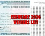 1500 Prize Bond February 2026 Check Draw Results Online