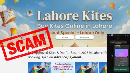 Basant 2026s First Scam Hits Lahoris As Online Kite Sellers Rip Off Buyers