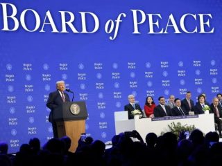 Donald Trump Opens Inaugural Gaza Board Of Peace Session In Washington