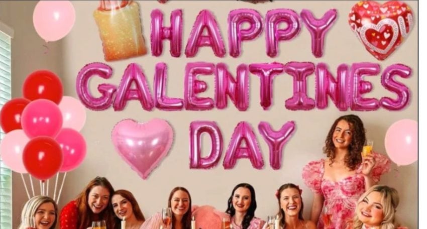 Galentines Day Celebrating Womens Friendship A Day Before Valentines Day