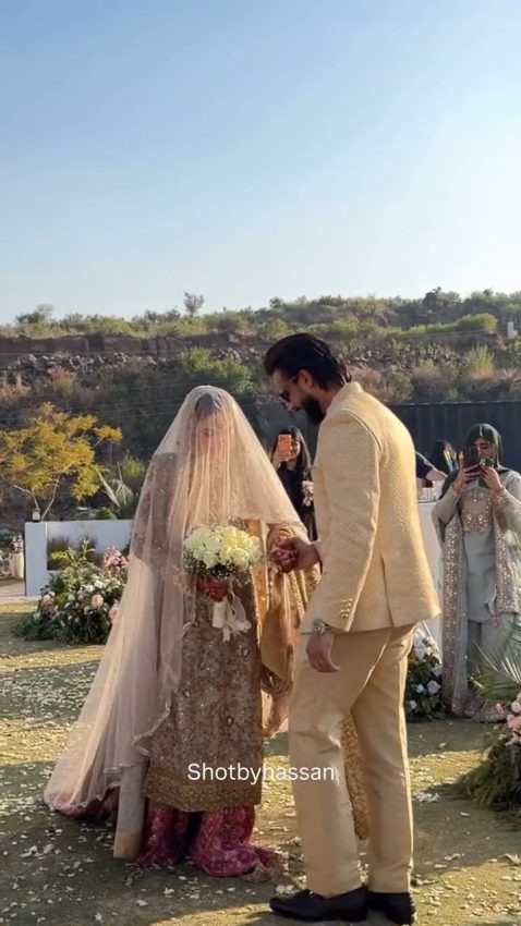 Imad Wasim And Nyla Rajahs Wedding Pictures Go Viral 
