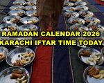 Karachi Iftar Time Today 1st Ramadan 19 February 2026