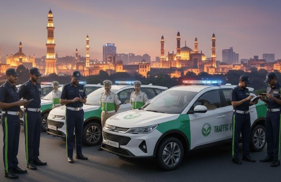 Lahore Traffic Police to go Green with BYD Atto 3, Shark 6 Patrol Cars