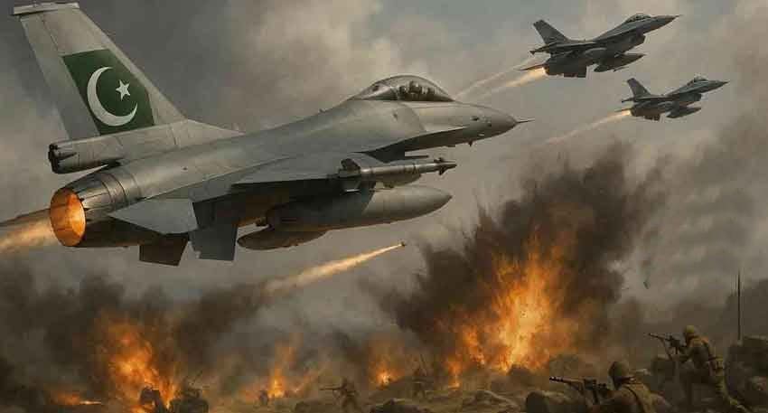 Pakistan Carries Military Strikes Hitting Khawarij And Daesh Terror Camps In Afghanistan