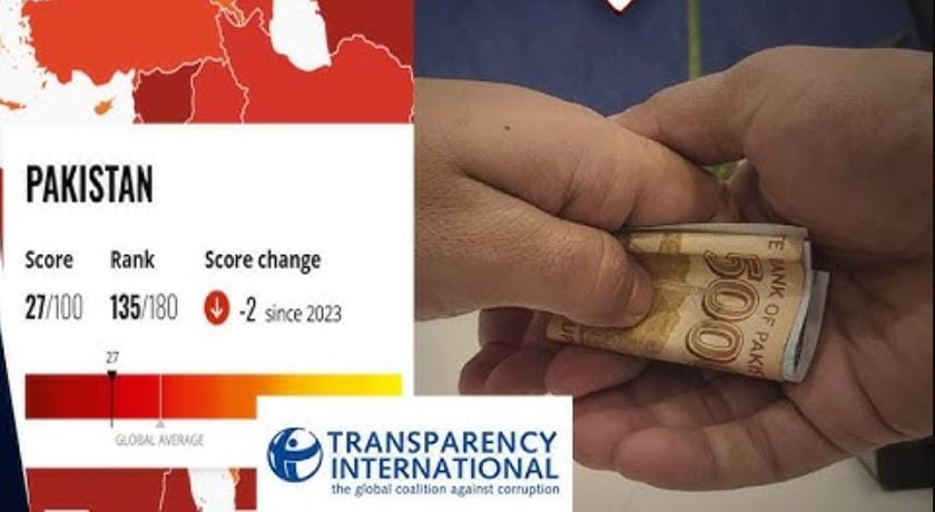 ‘Pakistan’s Corruption Ranking improves for Fourth Consecutive Year’